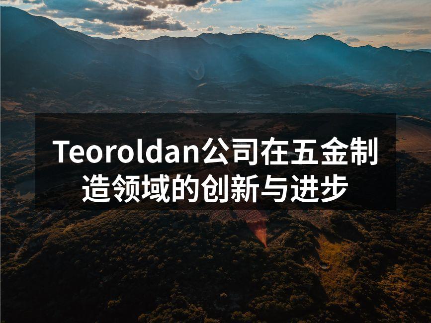 Teoroldan公司最新五金设备展示
